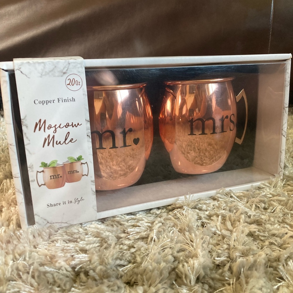 Moscow Mule mugs